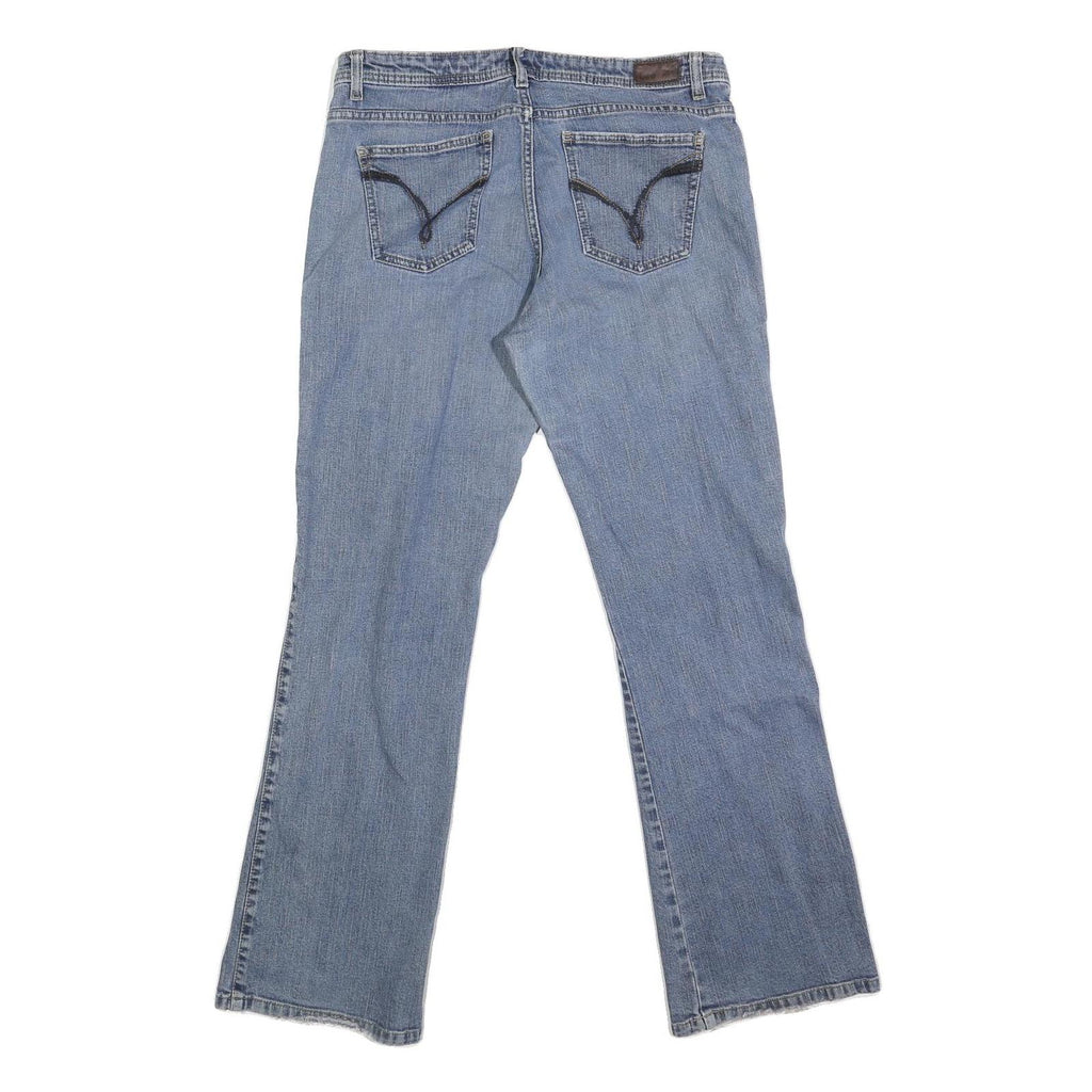 LEE Mens Jeans Blue Regular Straight Denim Medium W34 L32 Classic Style Zip