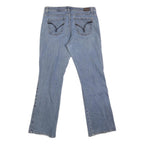 LEE Mens Jeans Blue Regular Straight Denim Medium W34 L32 Classic Style Zip