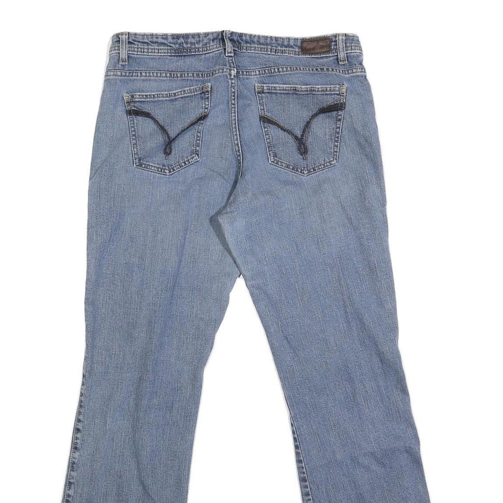 LEE Mens Jeans Blue Regular Straight Denim Medium W34 L32 Classic Style Zip