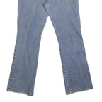 LEE Mens Jeans Blue Regular Straight Denim Medium W34 L32 Classic Style Zip