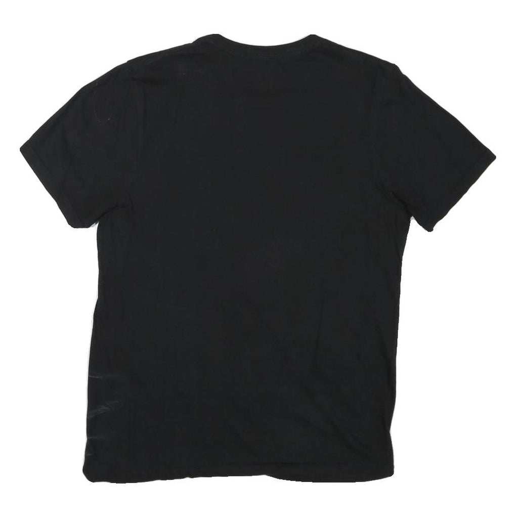 2PAC Mens Black Graphic T-Shirt XS Short Sleeve Crew Neck Cotton Blend