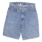 TEXAS BULL Mens Denim Blue Shorts M W28 Cotton Classic Fit Casual Zip Pockets