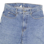 TEXAS BULL Mens Denim Blue Shorts M W28 Cotton Classic Fit Casual Zip Pockets