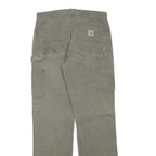 CARHARTT Mens Cotton Blend Regular Cargo Trousers W32 L30 Workwear Durable