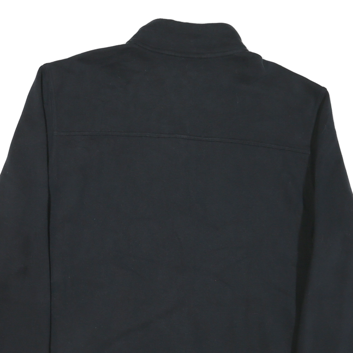 PUMA Mens Black Jacket XL Cotton Blend Zip Plain Casual Sportswear