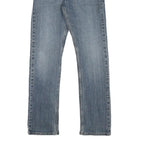 LEVI'S Mens Blue Regular Straight Denim Medium W29 L30 Classic Cotton Blend Zip