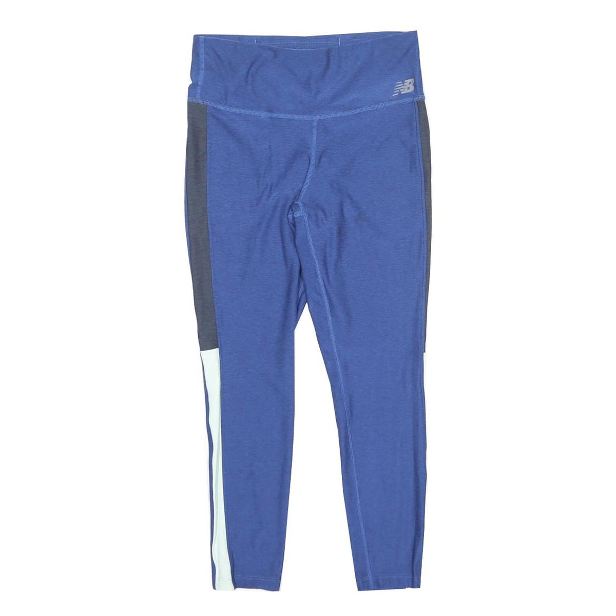 NEW BALANCE Mens Joggers Blue & Grey Slim Tapered M W28 L25 Fitness Leggings