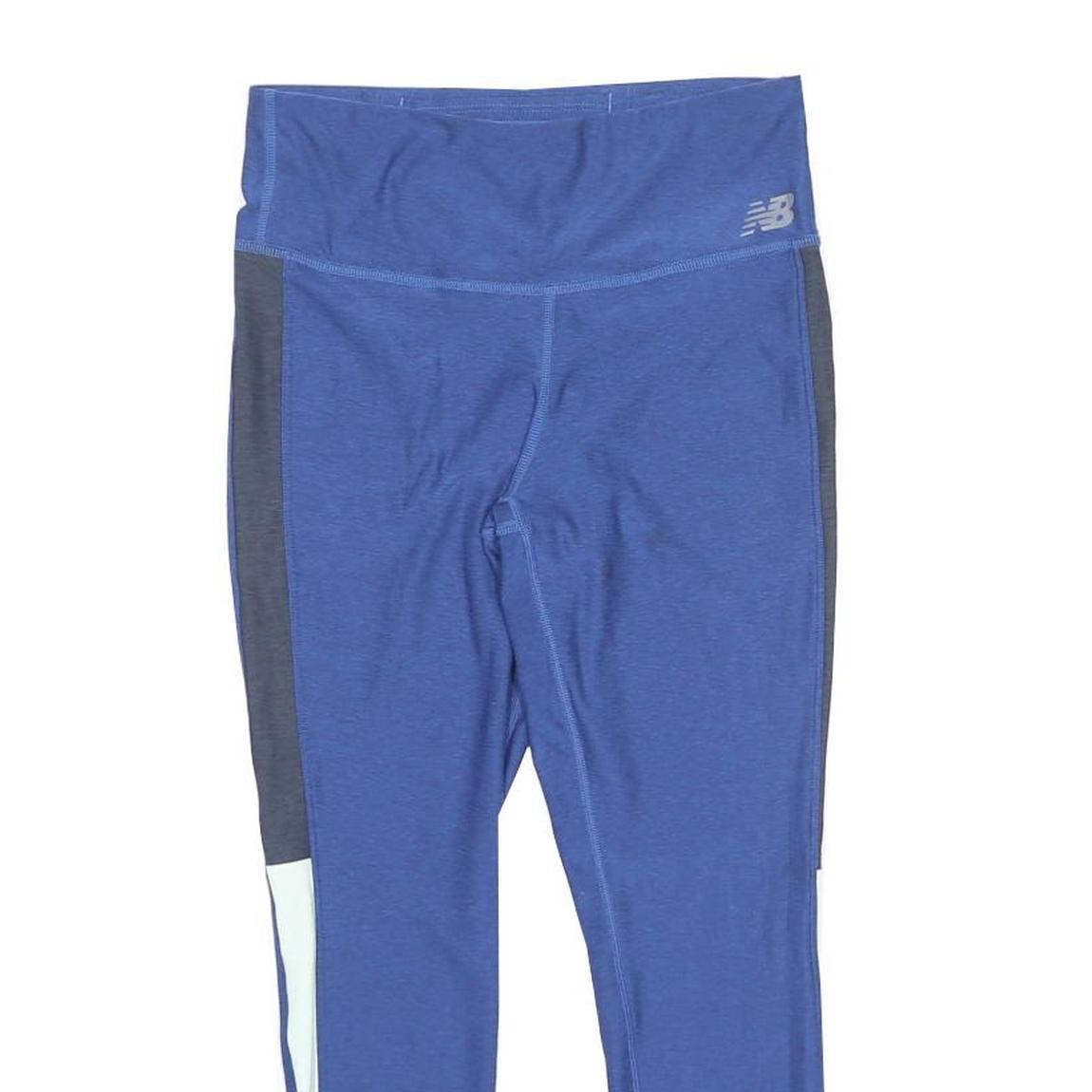 NEW BALANCE Mens Joggers Blue & Grey Slim Tapered M W28 L25 Fitness Leggings