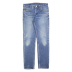 LEVI'S 511 Slim Mens Jeans Blue Slim Skinny Denim Medium W29 L30 Zip