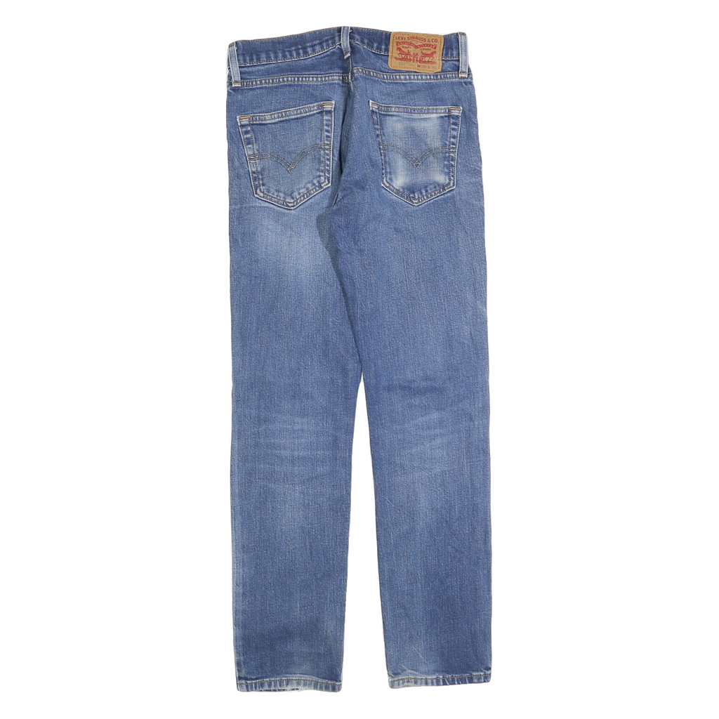 LEVI'S 511 Slim Mens Jeans Blue Slim Skinny Denim Medium W29 L30 Zip