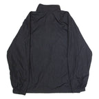 NIKE NA #8 Mens Windbreaker Jacket Black USA Hooded L