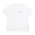 LEVI'S Mens White Graphic T-Shirt XL Short Sleeve Crew Neck Cotton Blend
