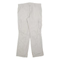 CLOCKHOUSE Mens Regular Beige Cotton Blend Zip Cargo Trousers W34 L32 Casual