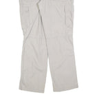 CLOCKHOUSE Mens Regular Beige Cotton Blend Zip Cargo Trousers W34 L32 Casual