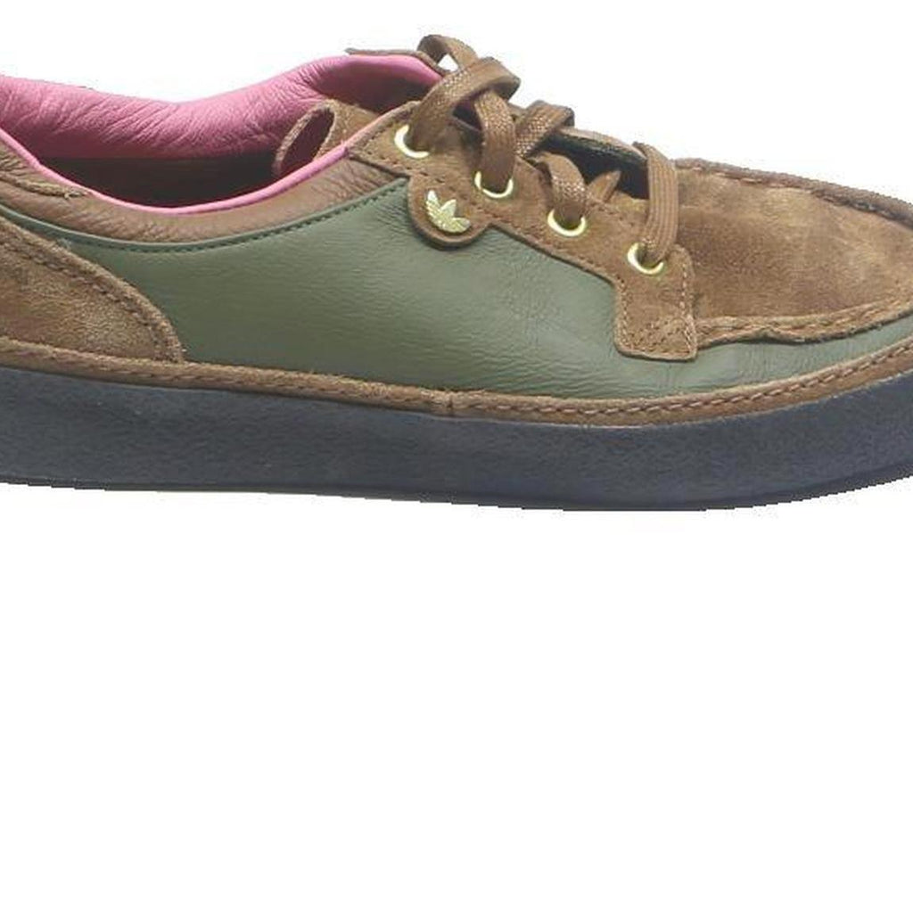 ADIDAS X The Simpsons 'Ned Flanders' McCarten Mens Leather Shoes Green UK 9