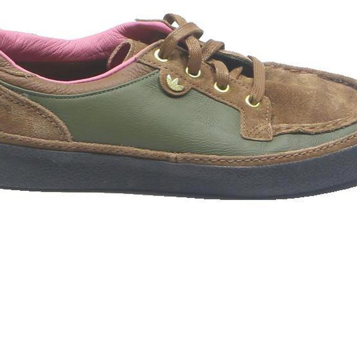 ADIDAS X The Simpsons 'Ned Flanders' McCarten Mens Leather Shoes Green UK 9