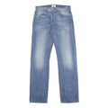 LEVI'S 501 Mens Jeans Blue Regular Straight Denim Medium W36 L36 Classic Button