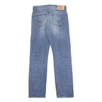LEVI'S 501 Mens Jeans Blue Regular Straight Denim Medium W36 L36 Classic Button