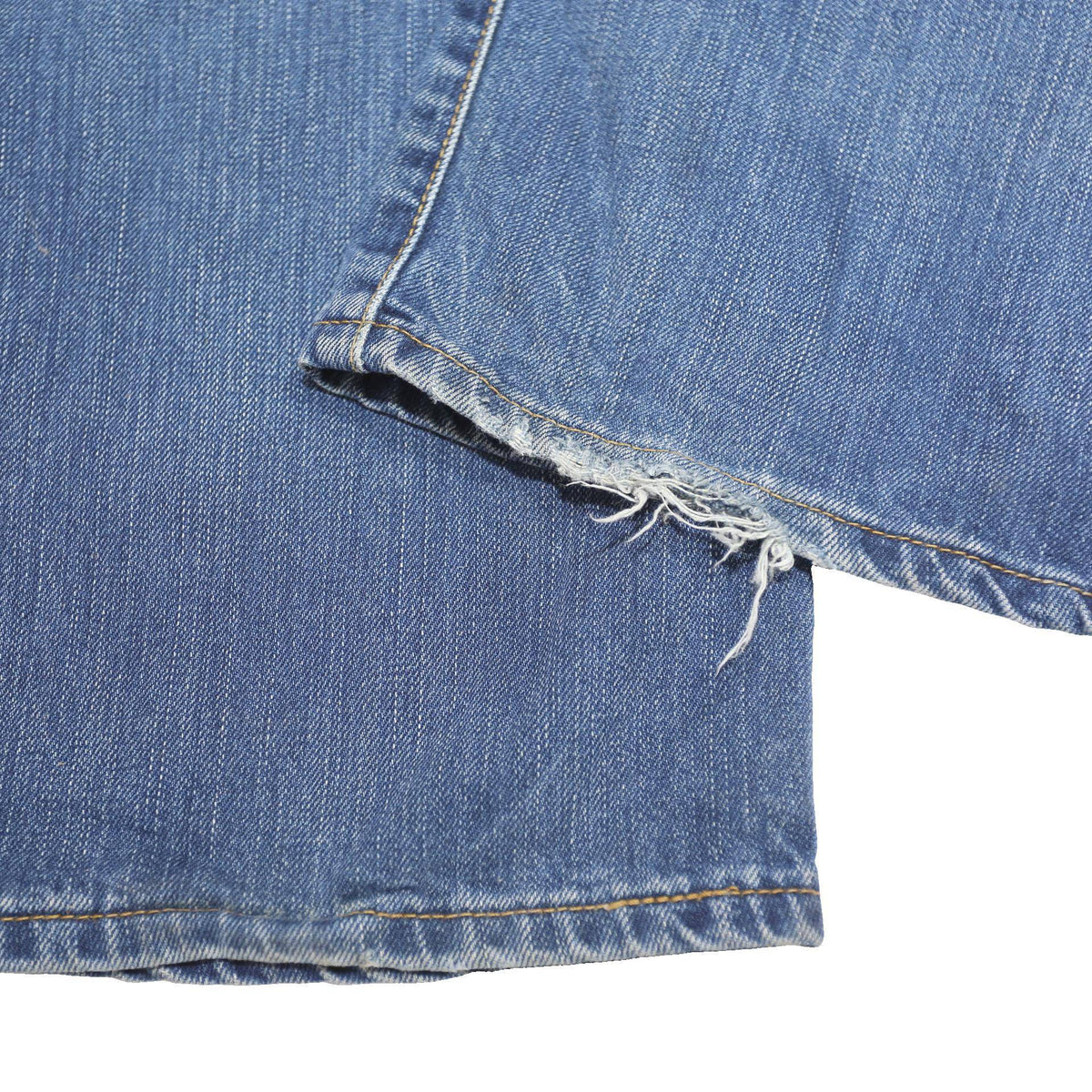 LEVI'S 501 Mens Jeans Blue Regular Straight Denim Medium W36 L36 Classic Button