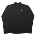 NIKE Womens Black Sports Top Long Sleeve High Neck Swoosh M Activewear