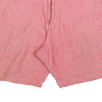 WRANGLER Mens Shorts Pink Casual L W36 Cotton Blend Classic Zip Pocket