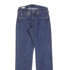 LEVI'S 501 Mens Jeans Blue Regular Straight Denim Medium W26 L30 Classic Button