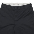 DICKIES Mens Black Casual Shorts Loose Fit 2XL W42 Workwear Cotton Blend
