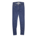 LEVI'S 710 Super Skinny Womens Jeans Blue Slim Skinny Denim W26 L30 Cotton Blend