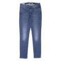 LEVI'S 711 BIG E Womens Jeans Blue Slim Skinny Stone Wash W29 L30