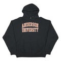 ON MIS SION Mens Black Anderson University Pullover Hoodie 2XL Cotton Blend
