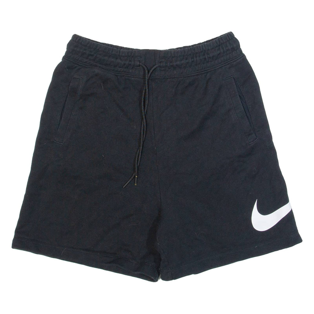 NIKE Mens Casual Shorts Black Relaxed S W26