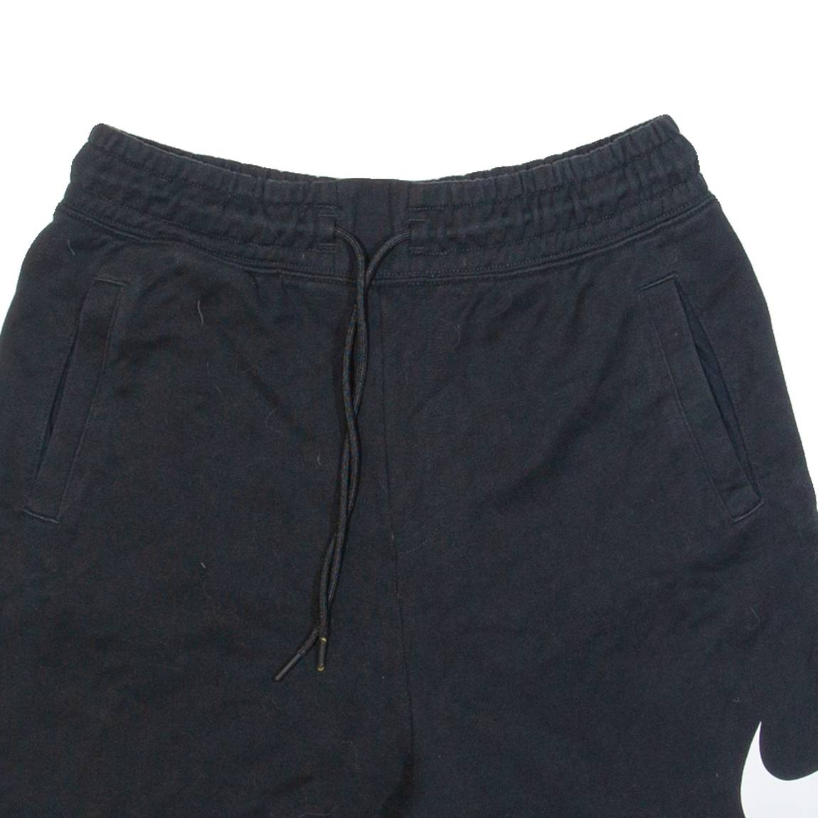 NIKE Mens Casual Shorts Black Relaxed S W26