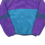 SIERRA DESIGN Womens Purple & Blue Jacket S Polyester Blend Zip Outdoor Warm