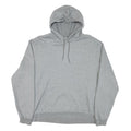 PUMA Mens Grey Pullover Hoodie 2XL Cotton Blend Casual Sport Sweatshirt