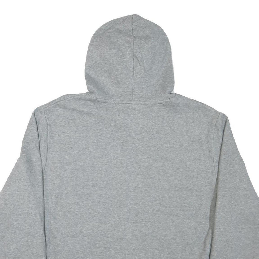 PUMA Mens Grey Pullover Hoodie 2XL Cotton Blend Casual Sport Sweatshirt