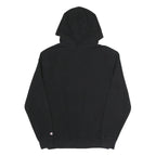 CHAMPION Mens Black Hoodie S Cotton Blend Pullover Sweatshirt
