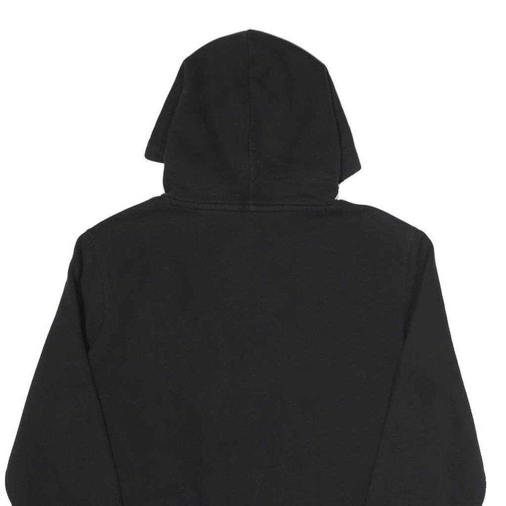 CHAMPION Mens Black Hoodie S Cotton Blend Pullover Sweatshirt