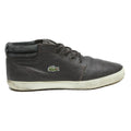 LACOSTE Chantaco Mens Leather Ankle Boots Brown UK 9.5 Casual Stylish