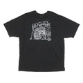REEBOK Mens Black Hockey Hall Of Fame Graphic T-Shirt XL Short Sleeve Crew Neck