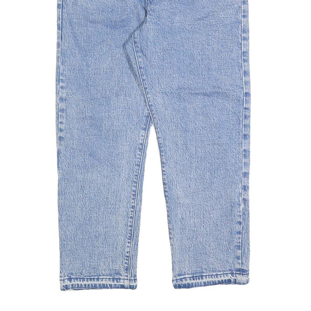 LEVI'S Womens Regular Fit Straight Leg Denim Light Blue Jeans W30 L26 Classic