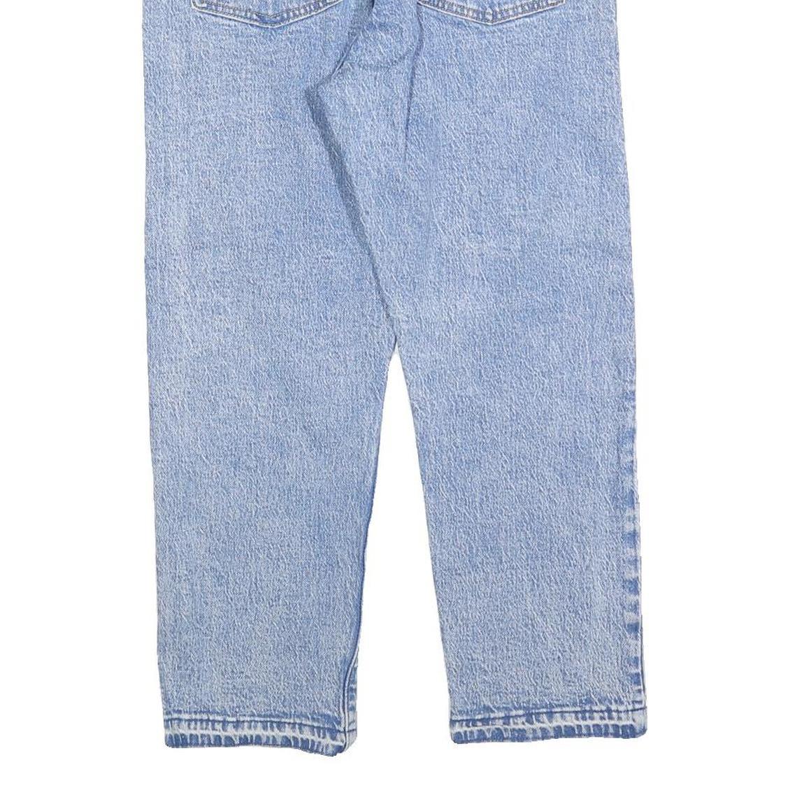 LEVI'S Womens Regular Fit Straight Leg Denim Light Blue Jeans W30 L26 Classic