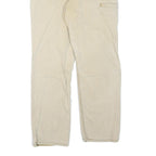 CARHARTT Mens Cotton Blend Beige Regular Fit Straight Leg Trousers W34 L32