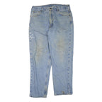 CARHARTT Mens Regular Fit Light Blue Denim Jeans W38 L32 Classic Cotton Blend