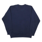 JANSPORT Mens Navy Blue Interlochen Crew Neck L Sweatshirt Cotton Blend