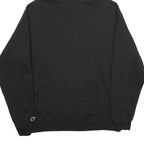 CHAMPION Mens Black Anthony Pettis Pullover Hoodie L Cotton Blend Casual