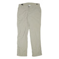 COLUMBIA Womens Beige Polyester Blend Regular Straight Trousers W33 L32 Outdoor