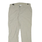 COLUMBIA Womens Beige Polyester Blend Regular Straight Trousers W33 L32 Outdoor