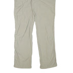 COLUMBIA Womens Beige Polyester Blend Regular Straight Trousers W33 L32 Outdoor