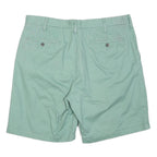 NAUTICA Mens Shorts Green Casual Plain XL W38 Cotton Blend Comfortable Fit
