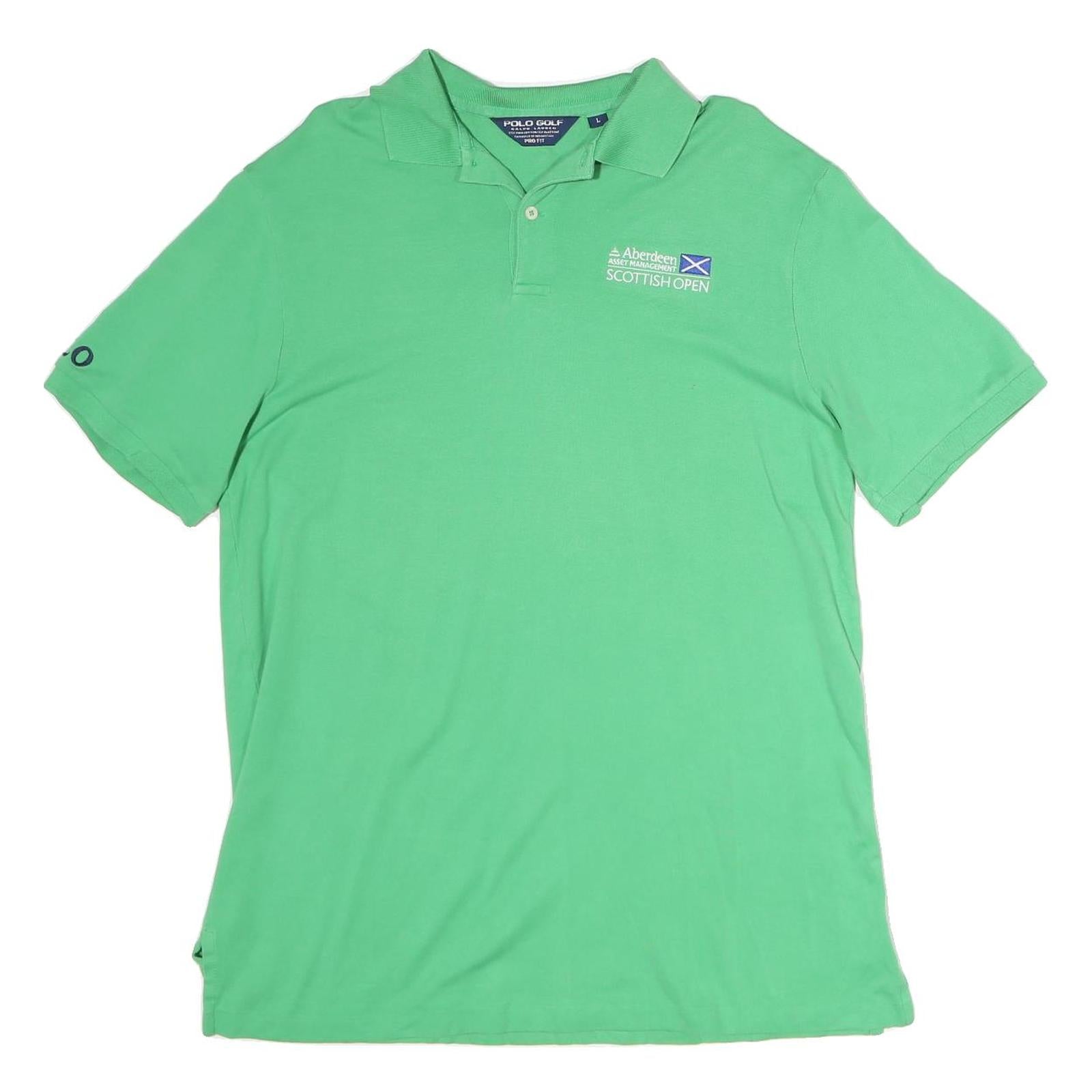 POLO RALPH LAUREN Mens Green Aberdeen Asset Management Scottish Open Short